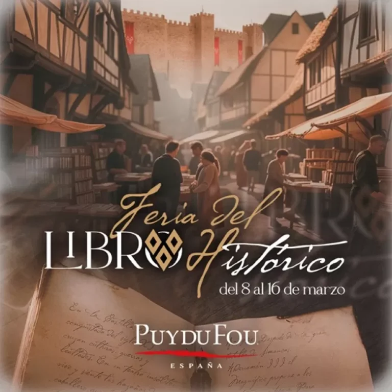 Feria del Libro Historico en Puy du Fou Toledo 768x768