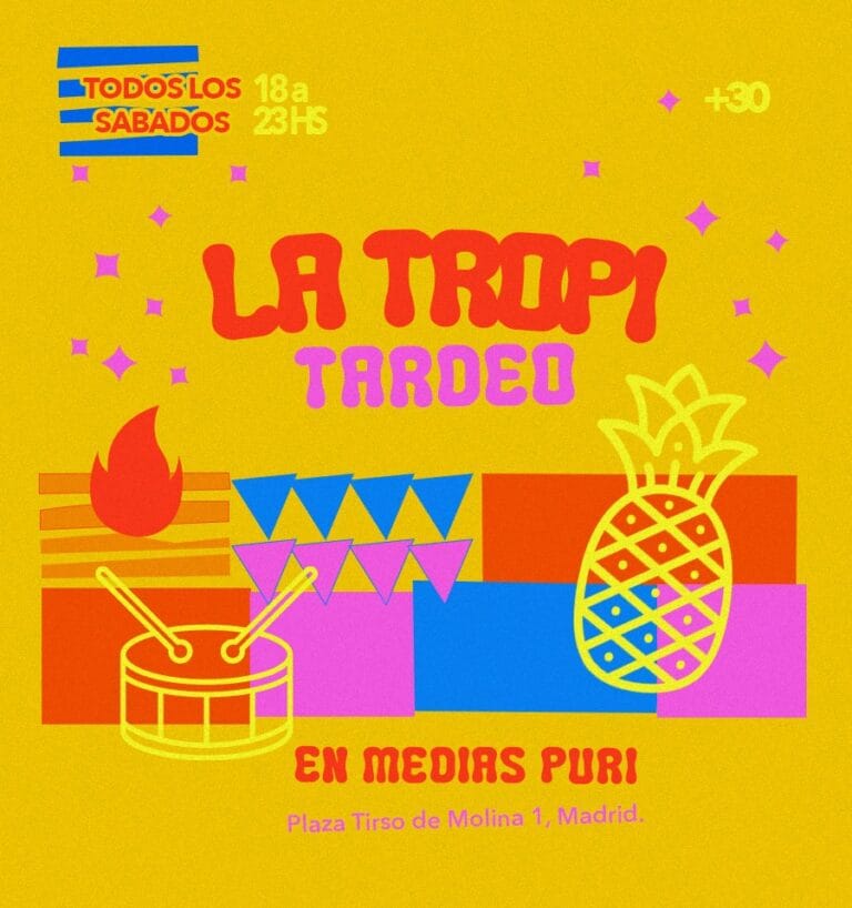 Fiesta La Tropi Tardeo con musicon y karaoke en Medias Puri 768x818