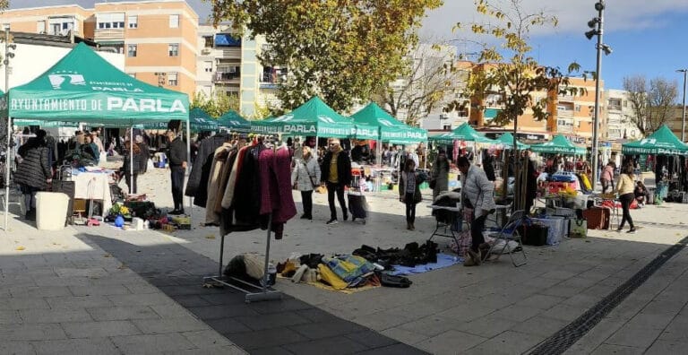 Mercado Vecinal de segunda mano de Parla 1 768x396