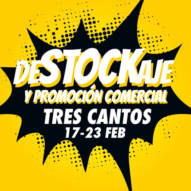Destockaje y Promocion Comercial en Tres Cantos 768x768