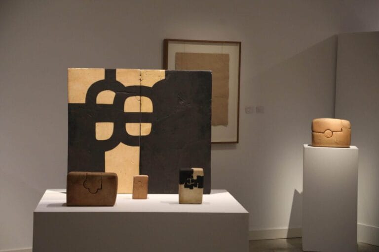 Exposicion Chillida. Poesia es construccion en Centro de Arte de Alcobendas 768x512