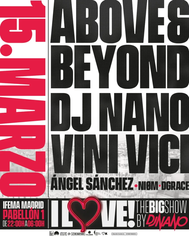 I Love The Big Show by DJ Nano en Madrid 768x960