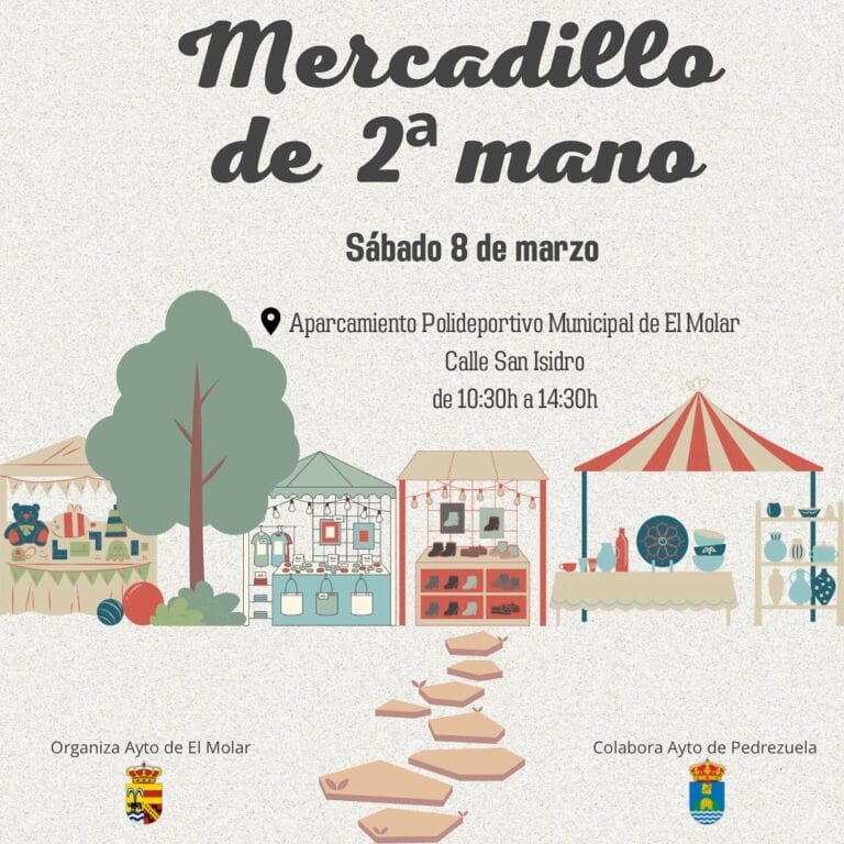 Mercadillo de Segunda Mano del el Molar 768x768