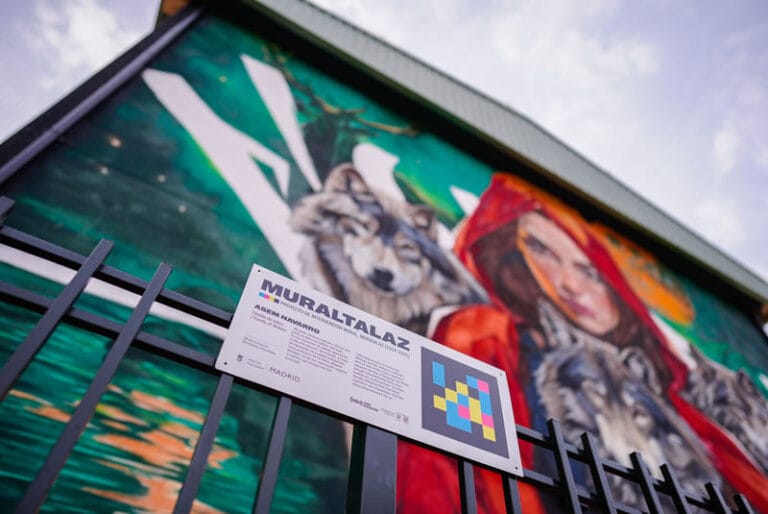 Muraltalaz Ruta de arte urbano de Moratalaz 768x514