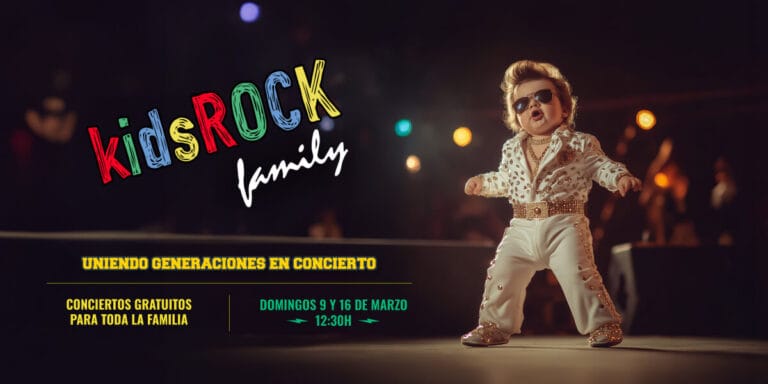 Concierto Kids Rock Family en X Madrid 768x384