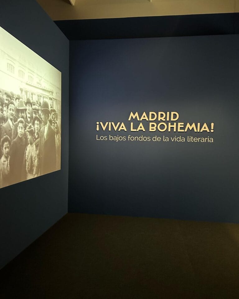 Exposicion Madrid ¡Viva la bohemia Los bajos fondos de la vida literaria en el Museo de Historia de Madrid 768x960