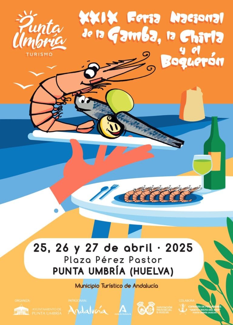 Feria Nacional de la Gamba la Chirla y el Boqueron de Punta Umbria 768x1071