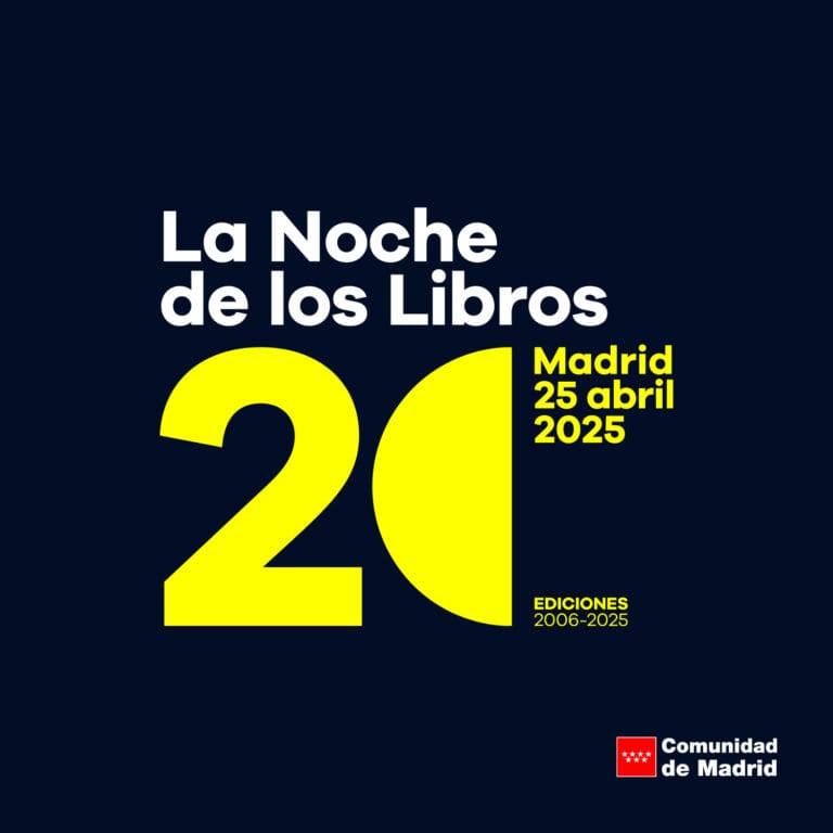 La Noche de los Libros Madrid 2025 768x768