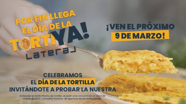 Pincho de Tortilla gratis en Restaurantes Lateral 768x428