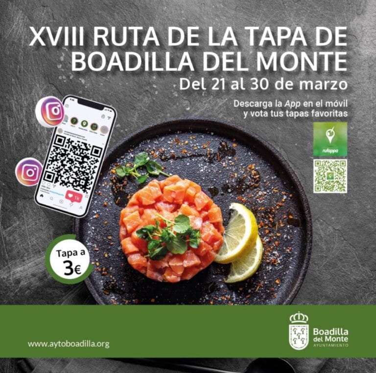 Ruta de la Tapa de Boadilla del Monte 2025 768x761