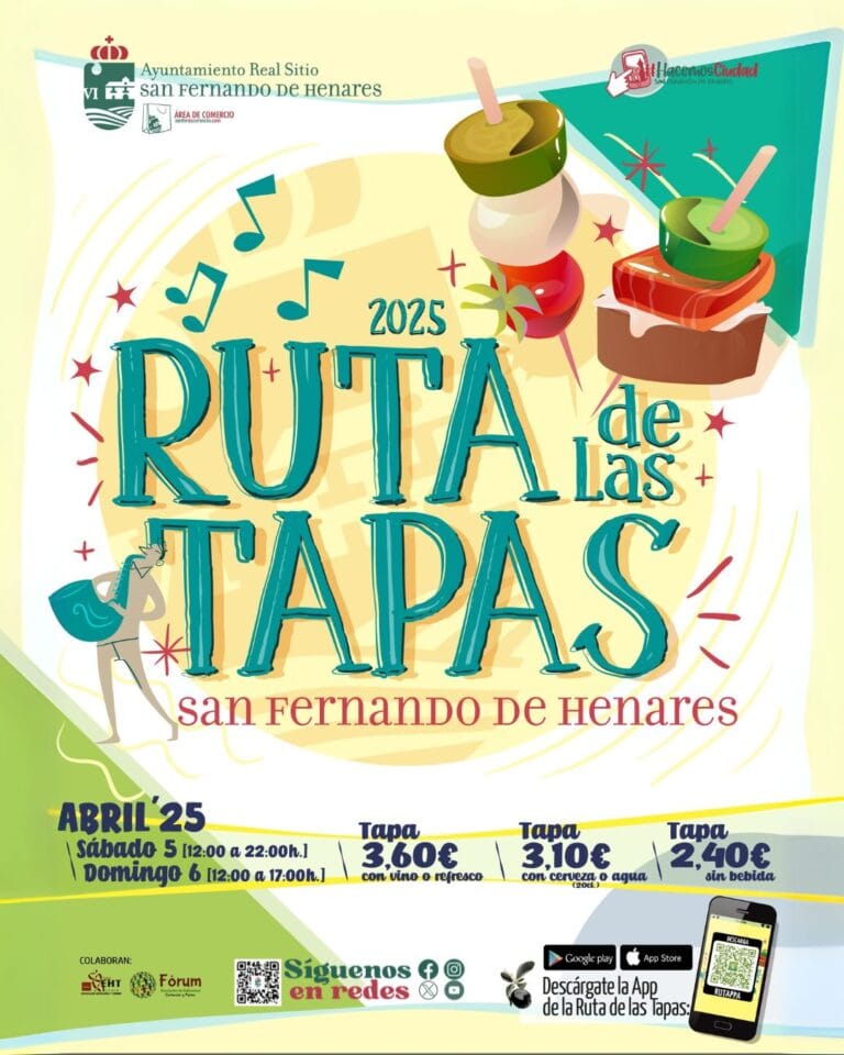 Ruta de las Tapas San Fernando de Henares 2025 768x960
