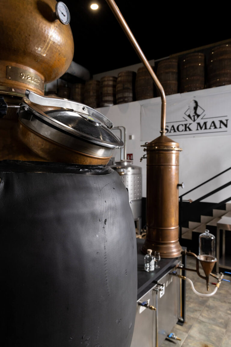 Visita y Cata a destileria Sack Man en Madrid 5 768x1151