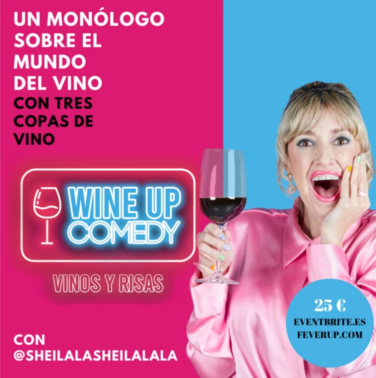 Wine Up Comedy Vinos y risas en Madrid 768x773