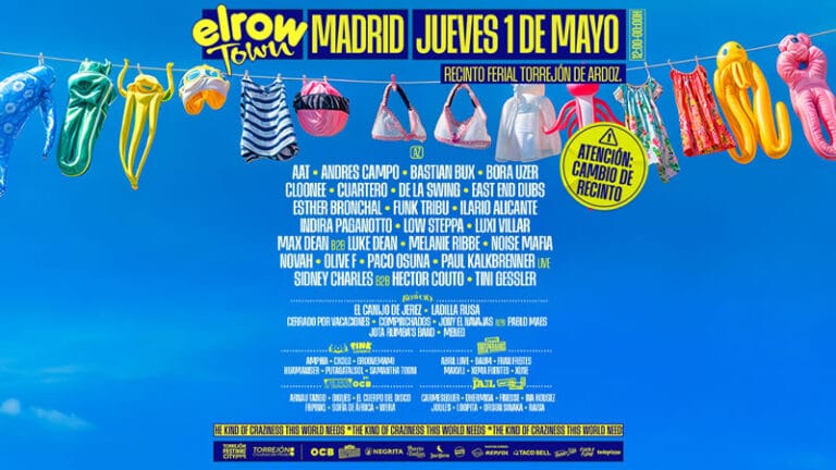 Elrow Town Madrid 2025 Festival en Ifema 768x432