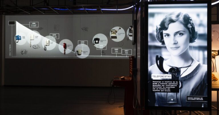 Exposicion Exponencial De analogicos a digitales en Espacio Fundacion Telefonica 3 768x403