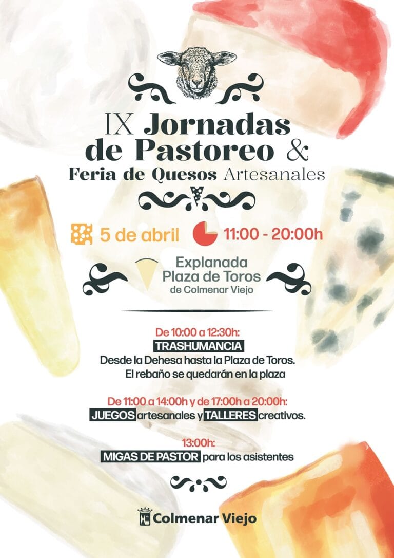 Jornadas de Pastoreo y Feria del Queso del Colmenar Viejo 2025 768x1086