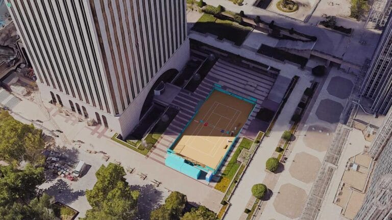 Juega al Tenis por 1E en un lugar emblematico de Madrid 768x432