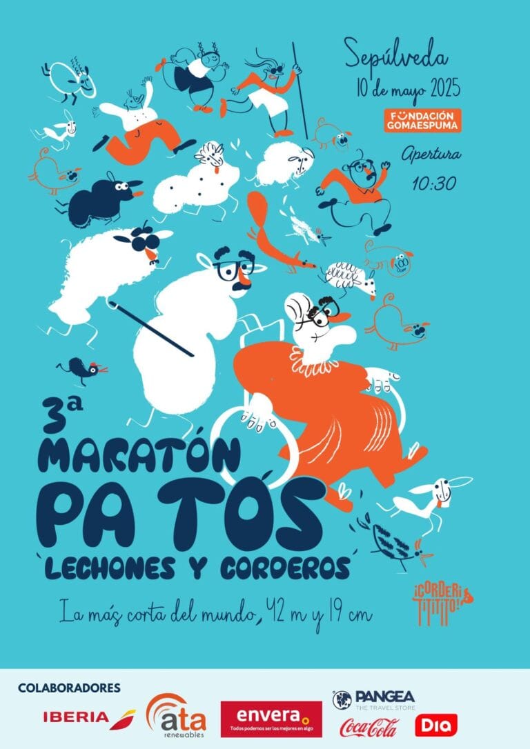 Maraton pa Tos 2025 a beneficio de Fundacion Gomaespuma 768x1086