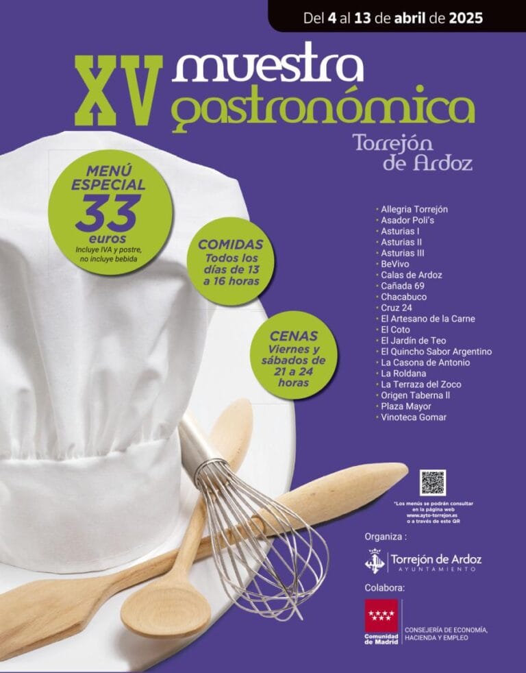 Muestra Gastronomica de Torrejon de Ardoz 768x982