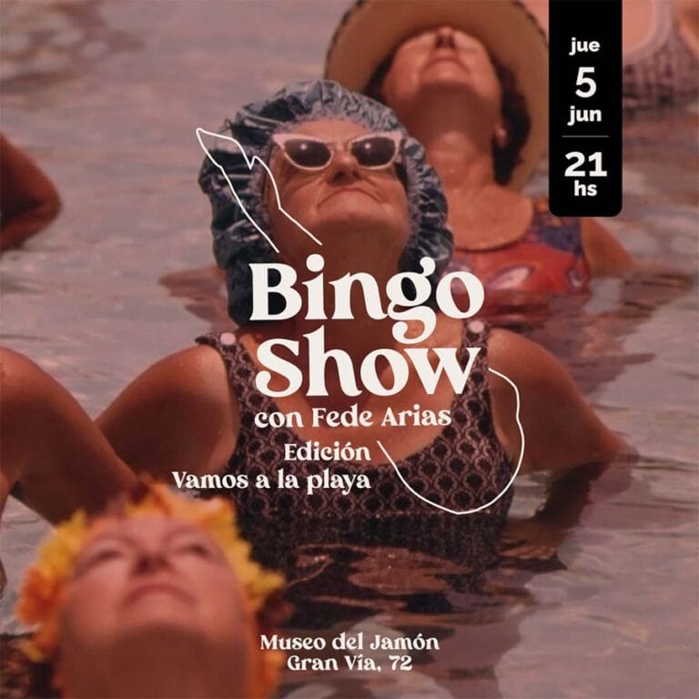 Bingo Show Ed. Vamos a la playa en el Museo del Jamon 768x768