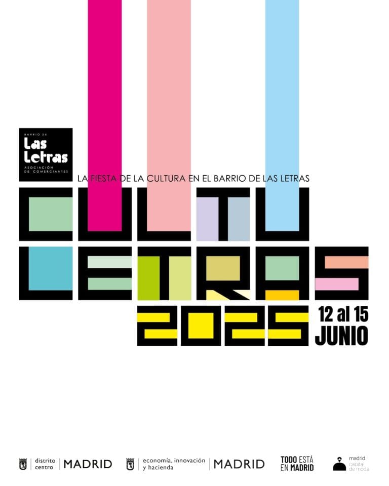Cultuletras 2025 Festival Cultural del Barrio de las Letras 768x960
