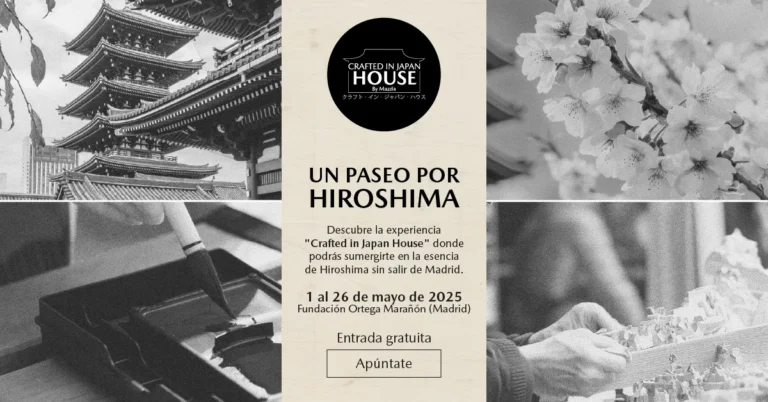Exposicion Crafted in Japan House Un paseo por Hiroshima en Madrid 768x402