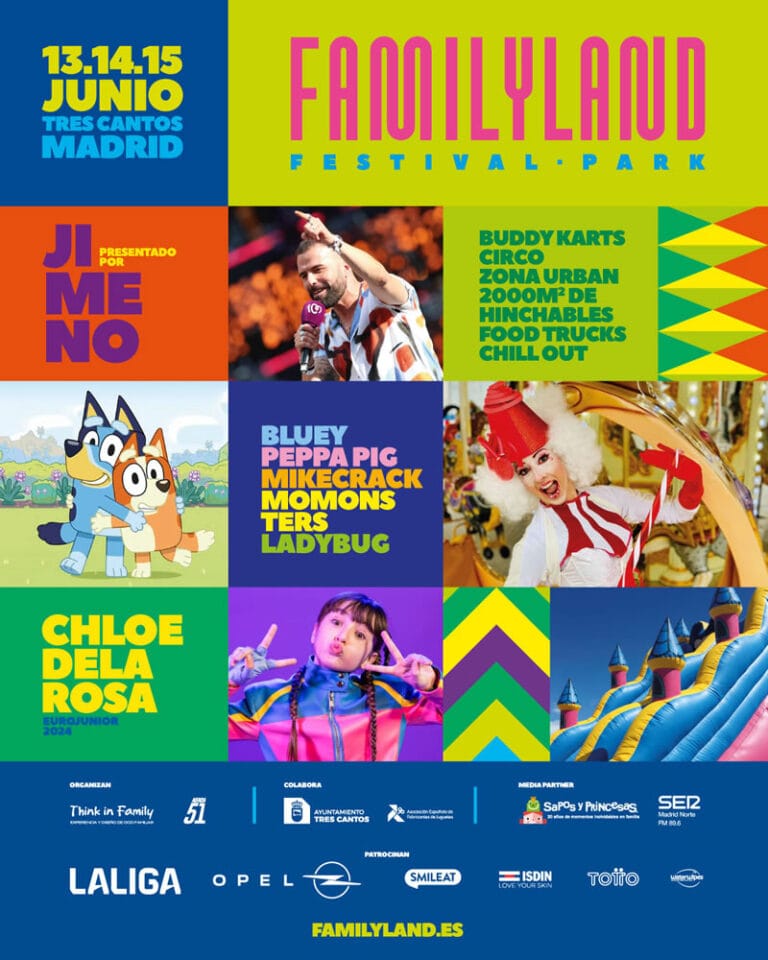 Familyland 2025 Primer Festival Familiar de Espana 768x960