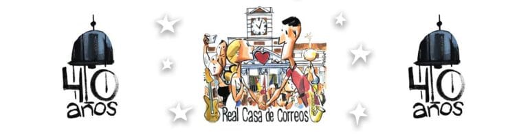 Concierto gratuito en Sol para celebrar los 40 anos de la Real Casa de Correos 768x197