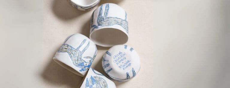 Pop Up de ceramica coleccion WAU de Marina Anaya en Galerias Canalejas 768x296