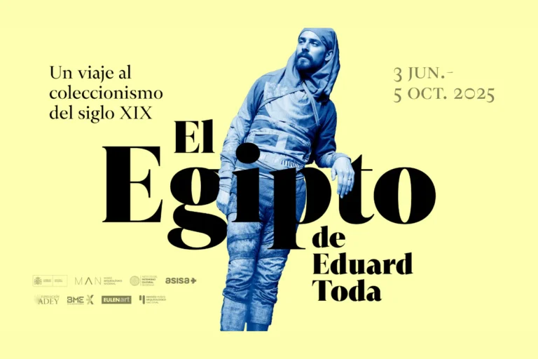 Exposicion El Egipto de Eduard Toda. Un viaje al coleccionismo del siglo XIX en el Museo Arqueologico Nacional 768x512