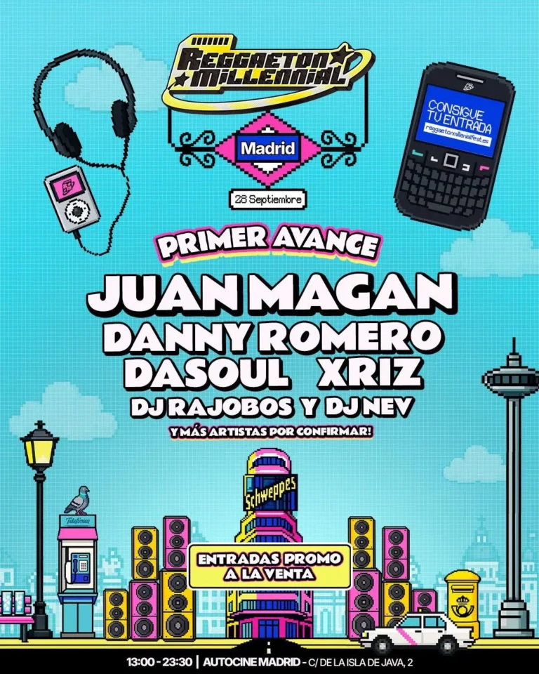 Reggaeton Millennial Fest Madrid 2025 768x960
