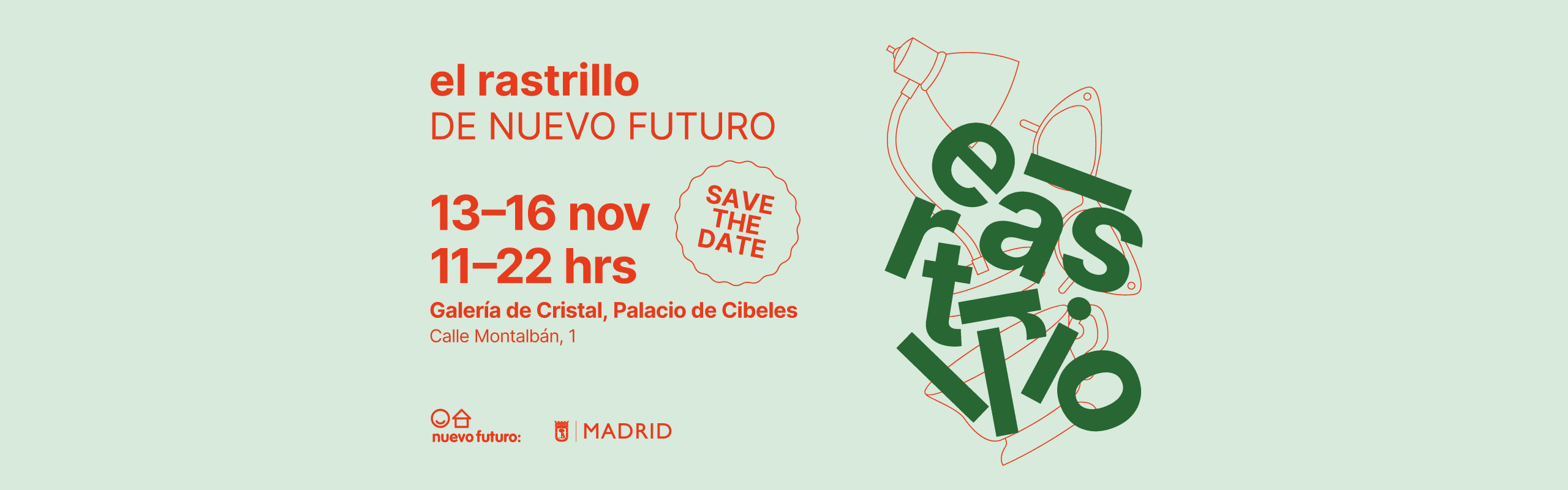 Rastrillo de Nuevo Futuro Nov 2025 en el Palacio de Cibeles Madrid