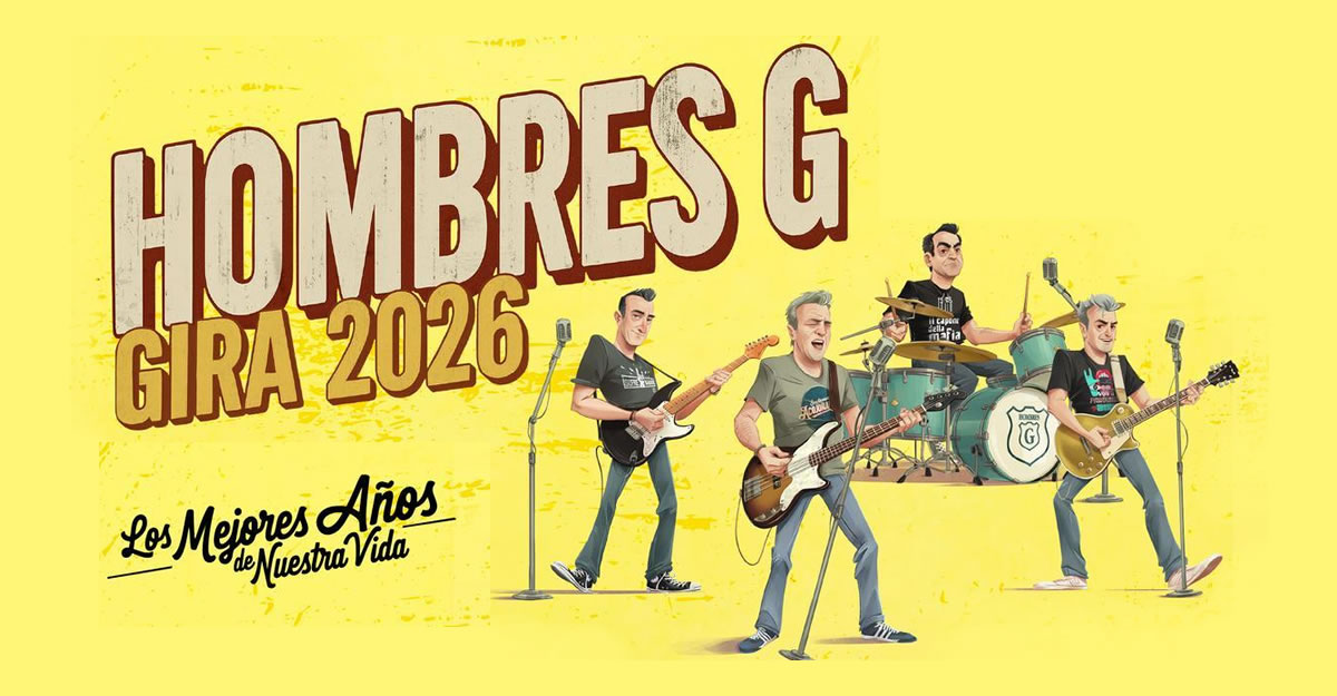 Concierto Hombres G en Madrid 1