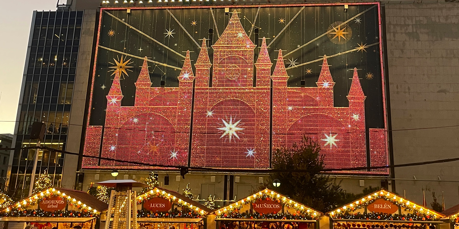 Mercado de Navidad de El Corte Ingles de Castellana 2025