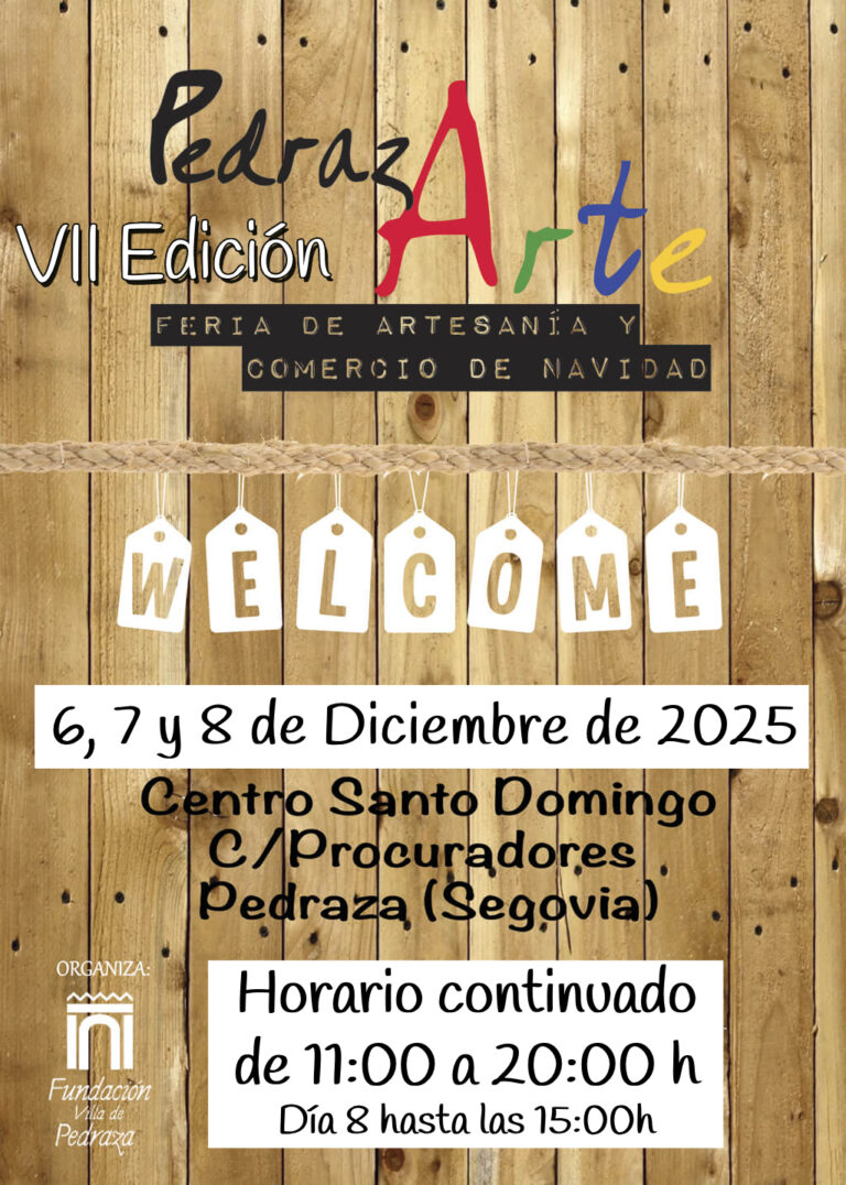 PedrazArte 2025 Feria de artesania y comercio de Navidad de Pedraza 2 768x1076