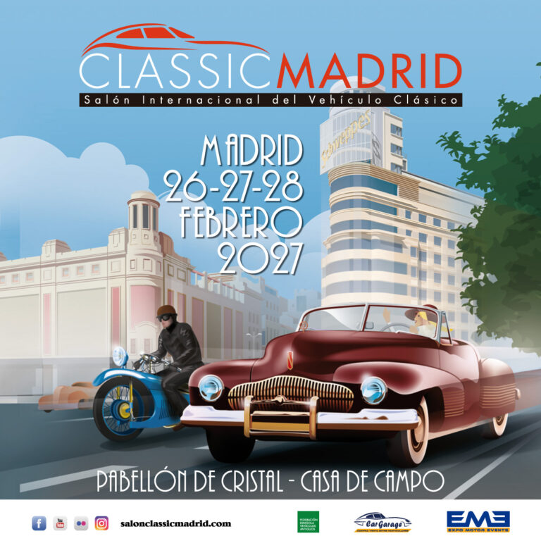 Classic Madrid 2026 – Salon Internacional del Vehiculo Clasico 768x768
