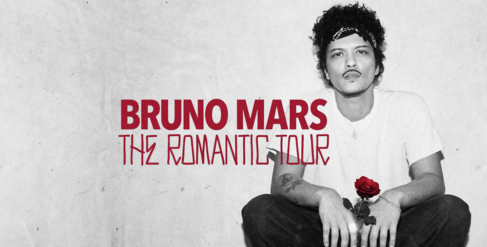 Concierto de Bruno Mars The Romantic Tour en Madrid