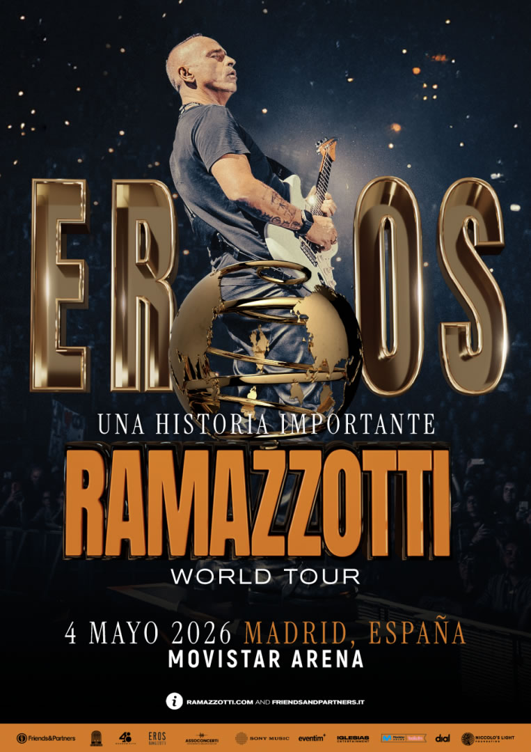 Concierto de Eros Ramazzotti en Madrid 1