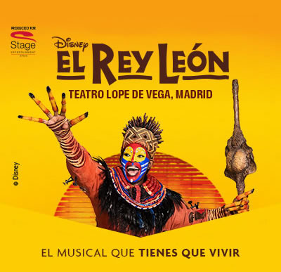 El Rey Leon El Musical en el Teatro Lope de Vega Madrid 1