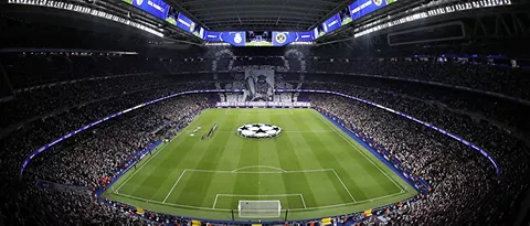 Partido Real Madrid en estadio Santiago Bernabeu 1
