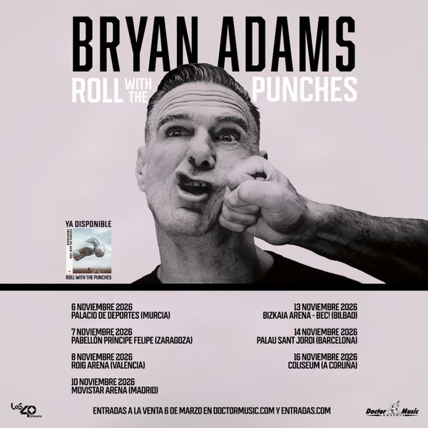 Concierto de Bryan Adams en Wizink Center Madrid