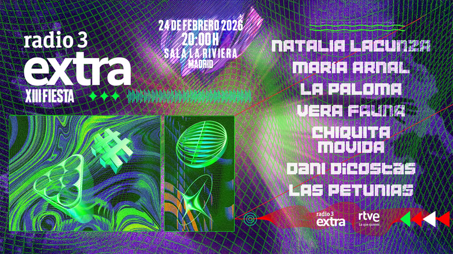 Fiesta de Radio 3 Extra 2026 en Madrid 1
