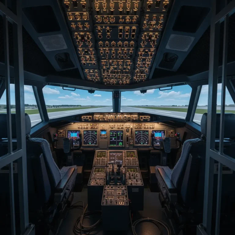 Pilota un avion o un helicoptero en un simulador profesional 768x768